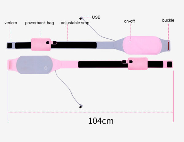 Portable Heating Pad for Cramps Pain Relief