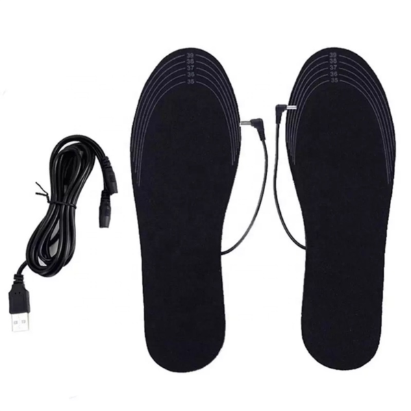 USB Heated Insoles Foot Warming Pad, Shoe Insoles Cardinella, USB, Size M 35-39 - Image 7