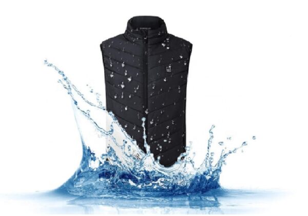 9-Zone Heated Vest Dark Blue XL – USB Charging & Temperature Control | Cardinella - Image 3